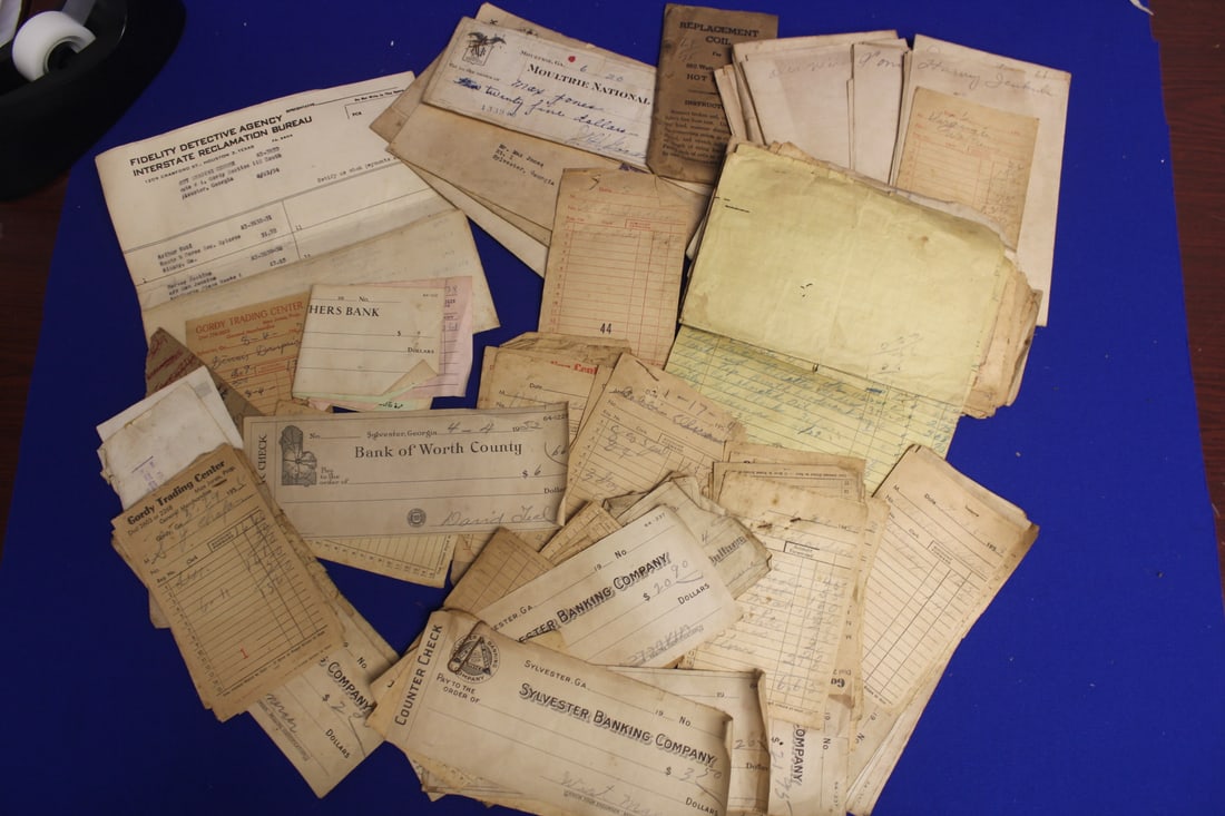 Old Receipts: as shown