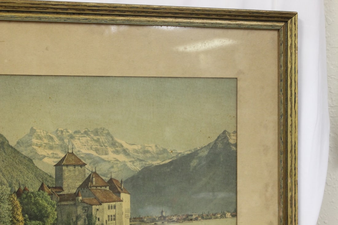 A Framed Old Print - 3