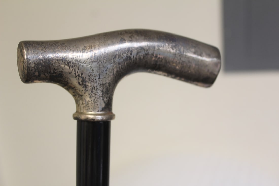 Sterling Handle Cane - 4
