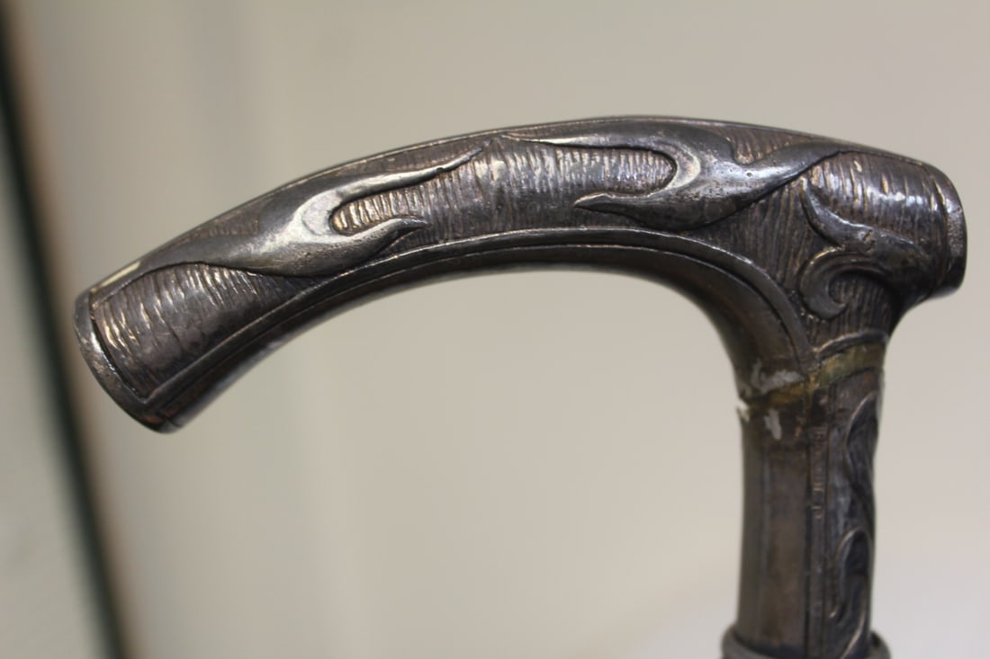 Sterling Handle Cane - 5