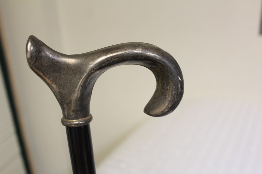 Sterling Handle Cane - 2