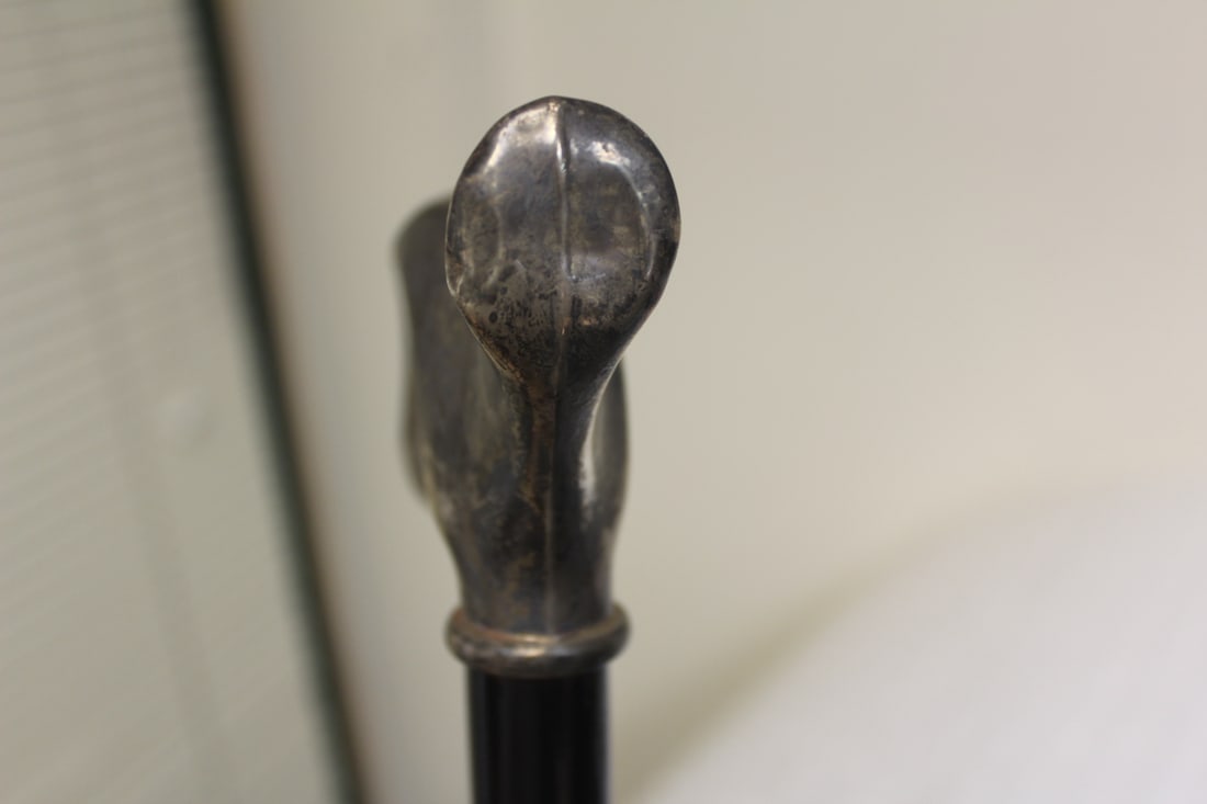 Sterling Handle Cane - 5