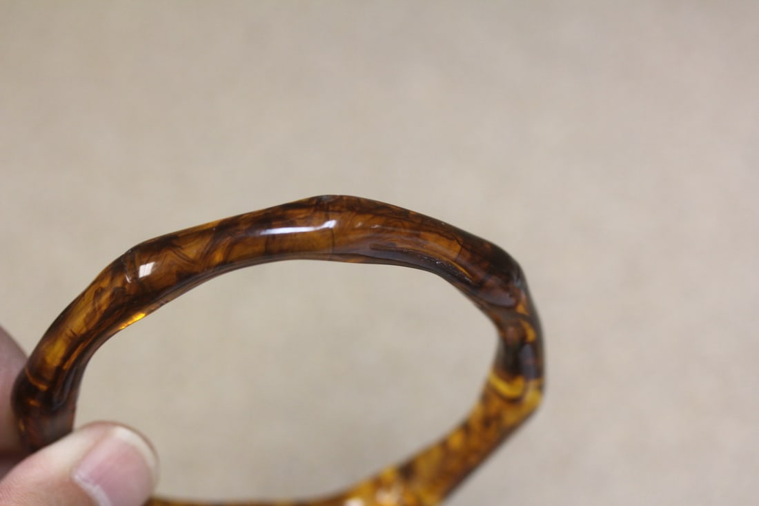 Lucite Bangle Bracelet - 3