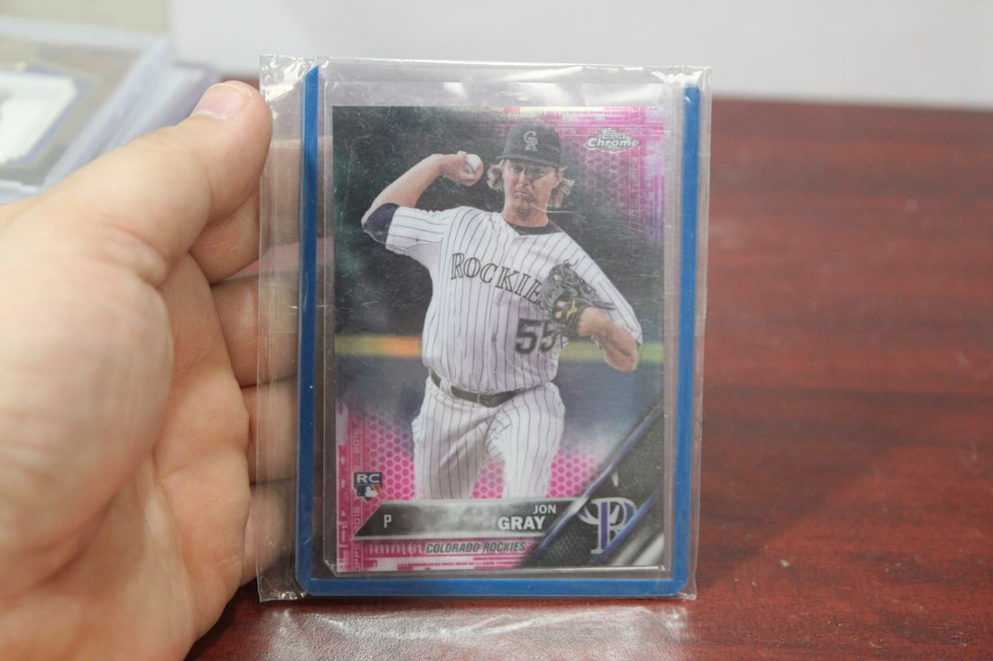 A John Gray Baseball Card: as shown