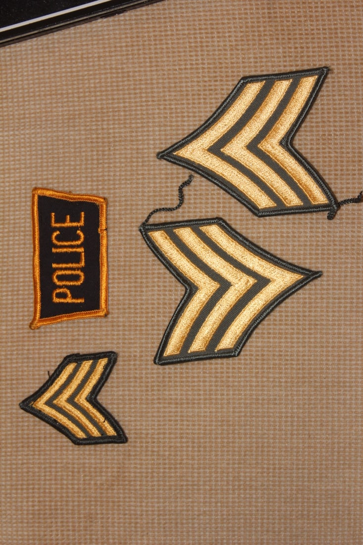 Lot of 4 Police Patch: as shown on photos