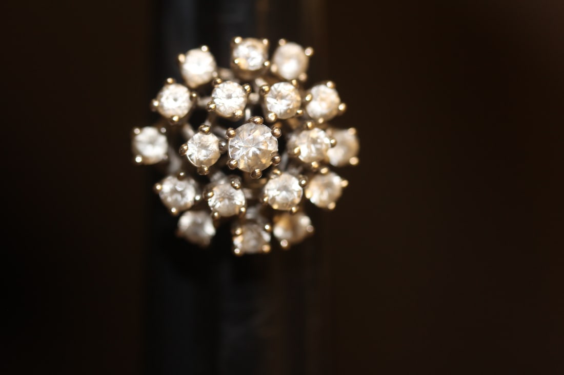 Sterling and Stone Ring: as shown