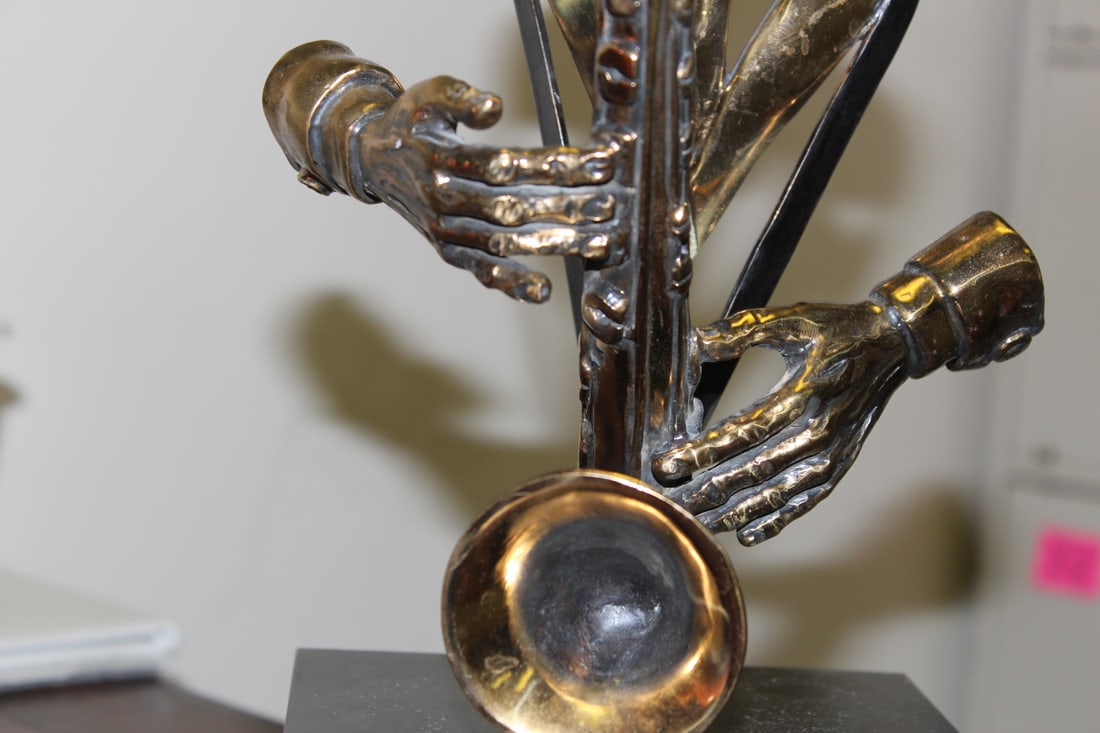 A Signed Dwight Conley Bronze Statue - 2