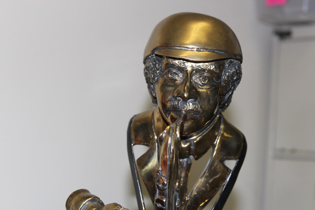 A Signed Dwight Conley Bronze Statue - 4