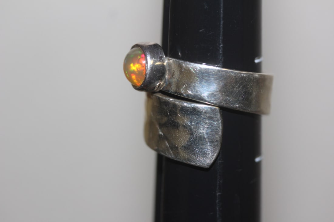 Sterling and Stone Ring - 2