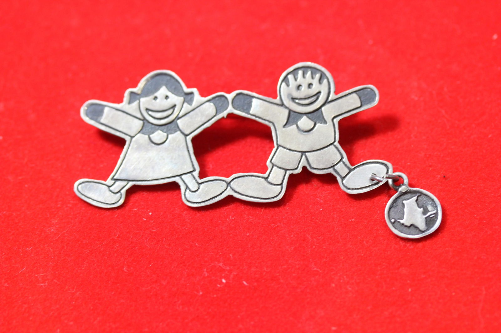 A Sterling Brooch: as shown