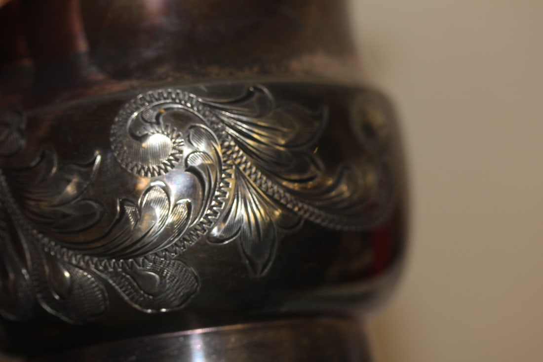 Ornate Silverplate Container - 3