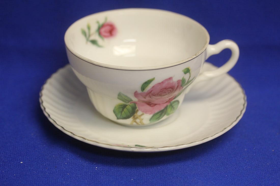 Japan Cup and Saucer: cup= 3 5/8" in diameter