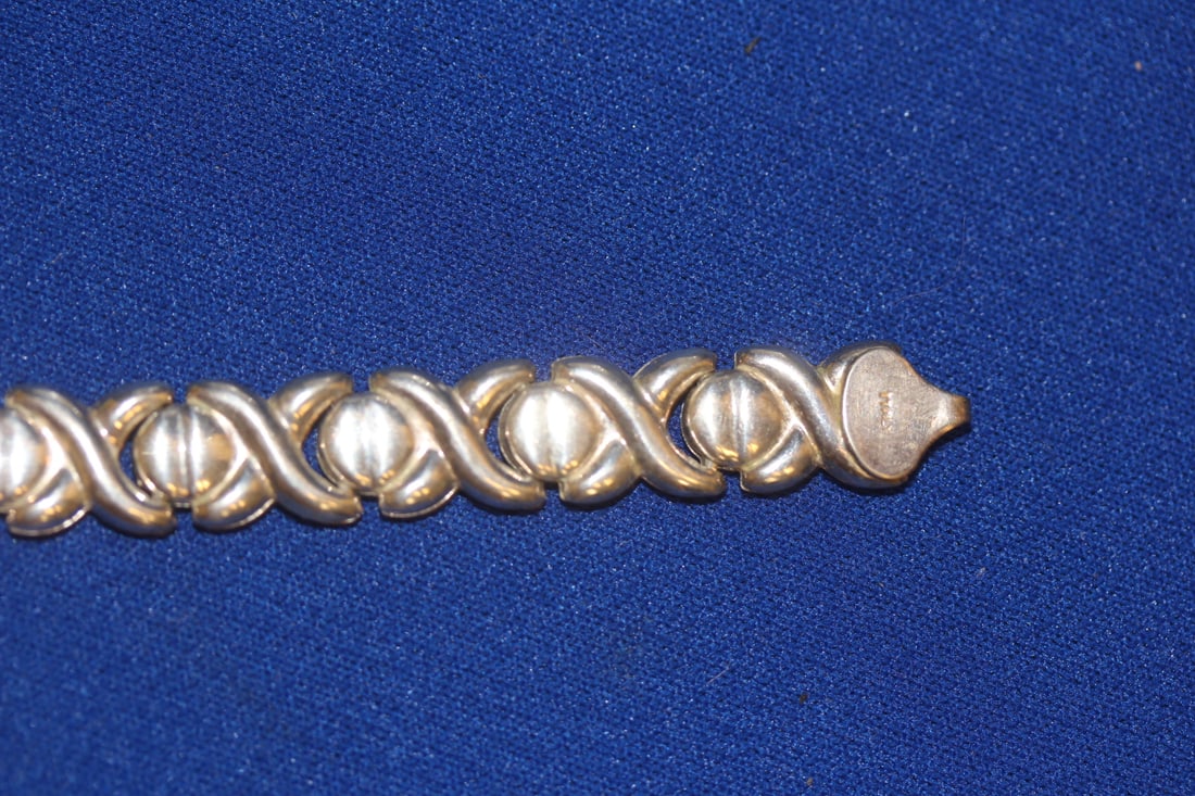 A Sterling Bracelet - 5