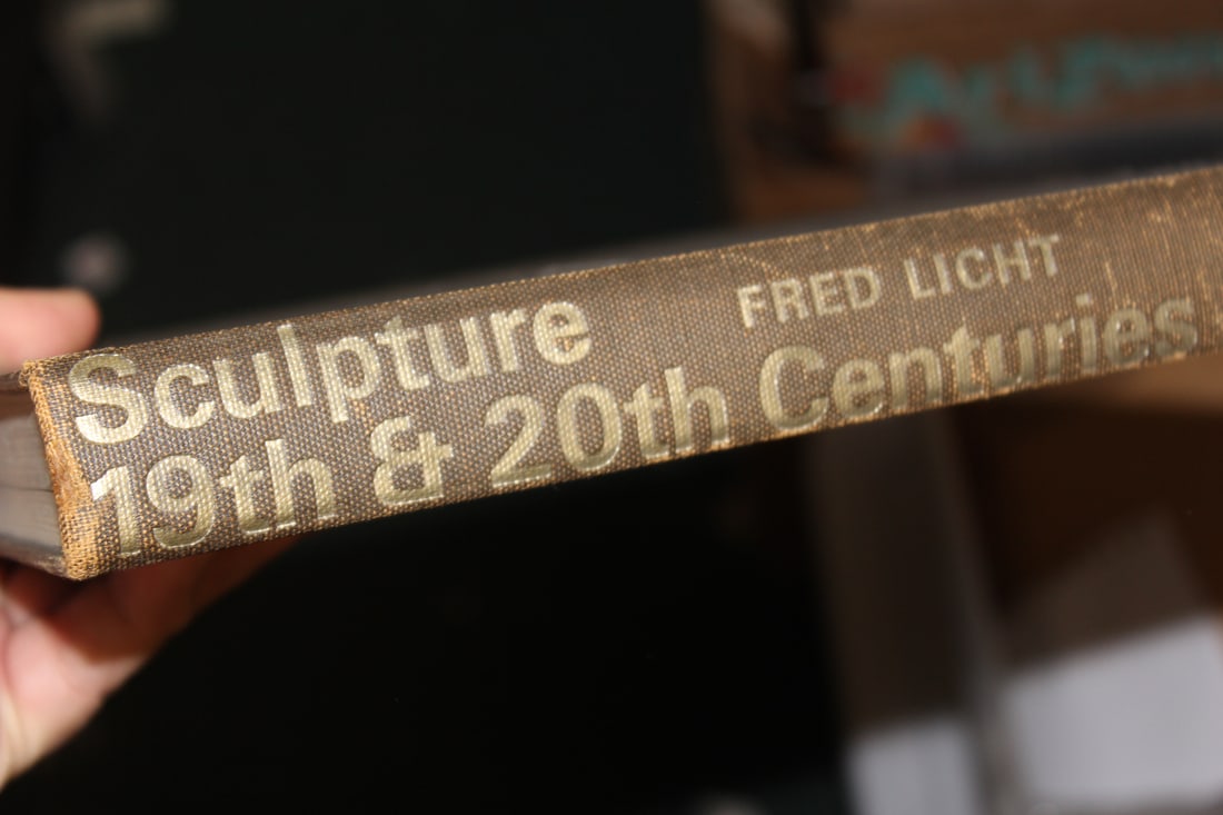 Hardcover Book: Sculpture by Fred Licht: as shown