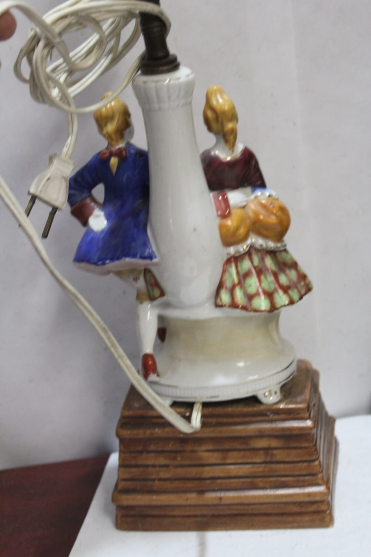 A Ceramic Figural Lamp - 3