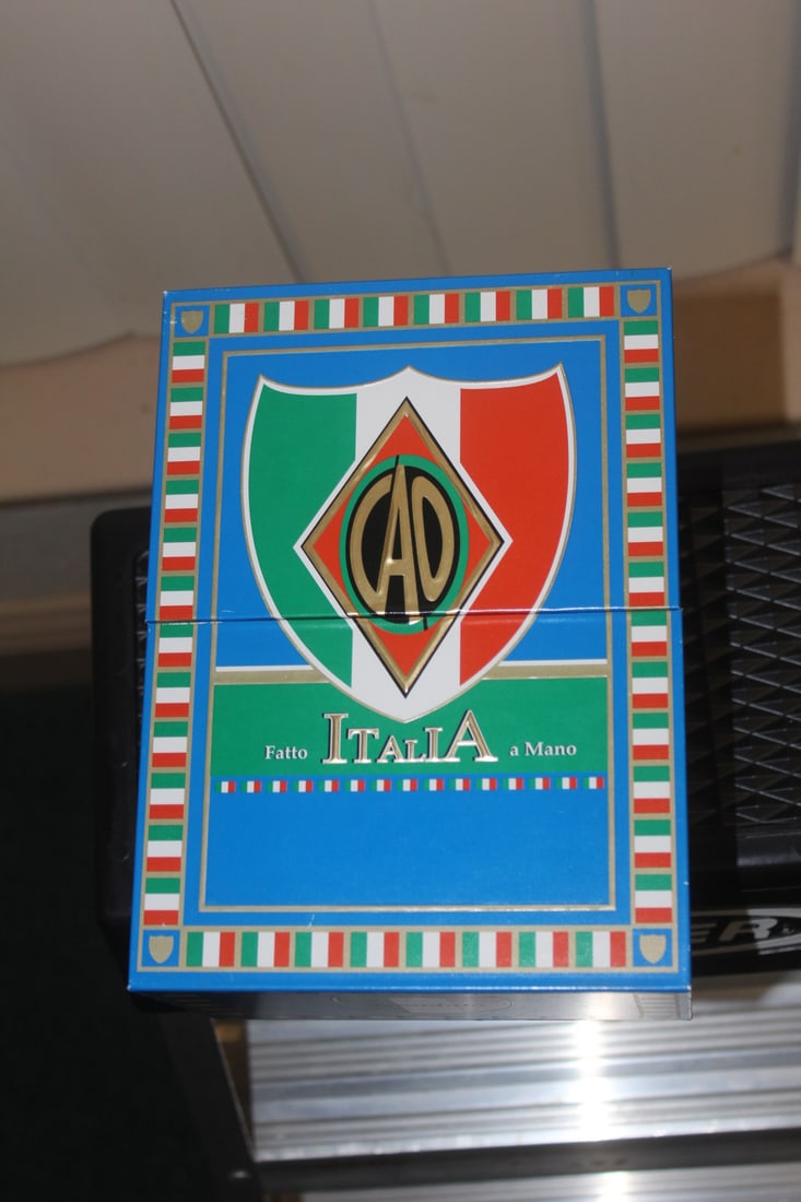 Cigar Box: 7 3/4" x 5 3/4" x 3 7/8"