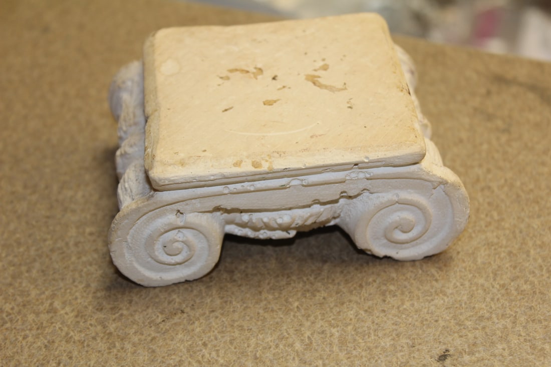 A Plastic or Chalk Stand - 4