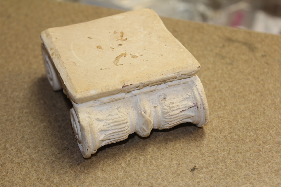 A Plastic or Chalk Stand - 5