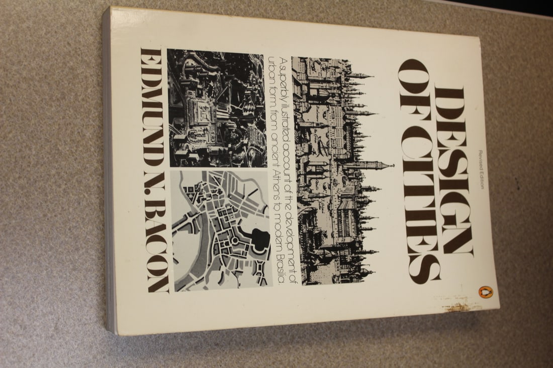 Soft Cover Book: Design of Cities: as shown