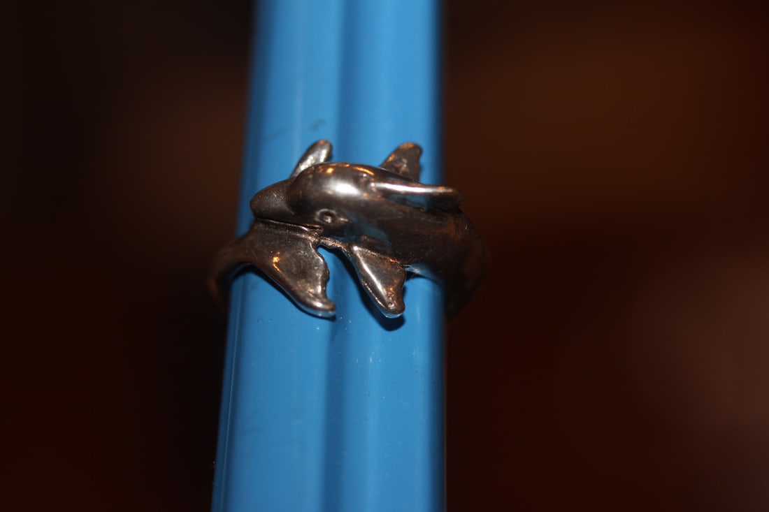 Dolphin Sterling Ring - 2