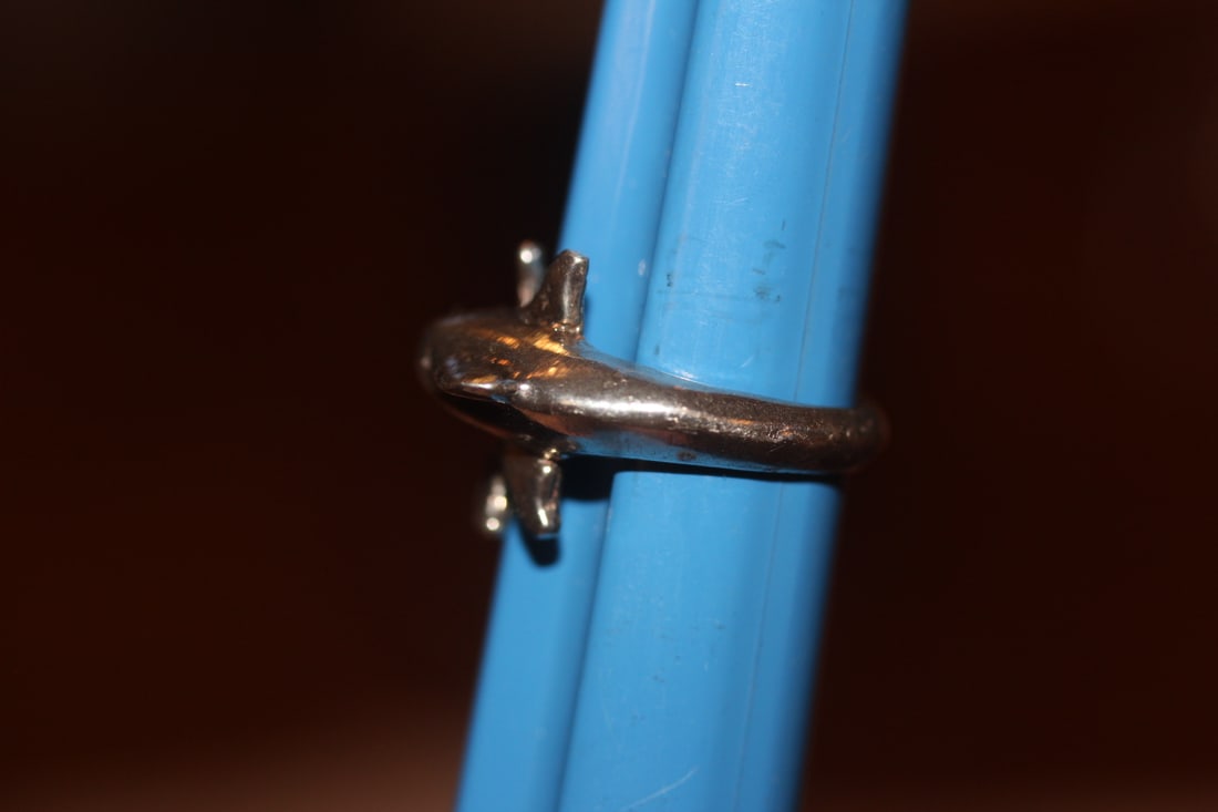 Dolphin Sterling Ring - 4