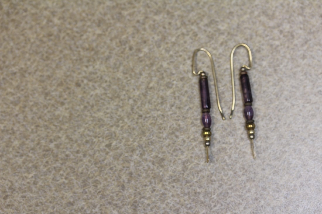 Pair of Costume Earrings: as shown