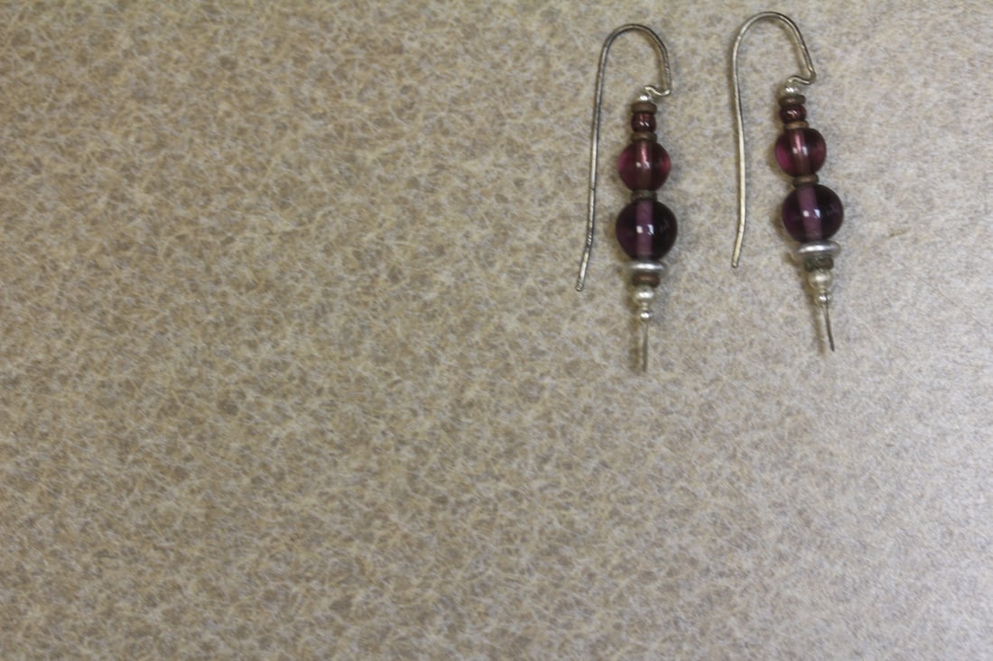 Pair of Costume Earrings: as shown