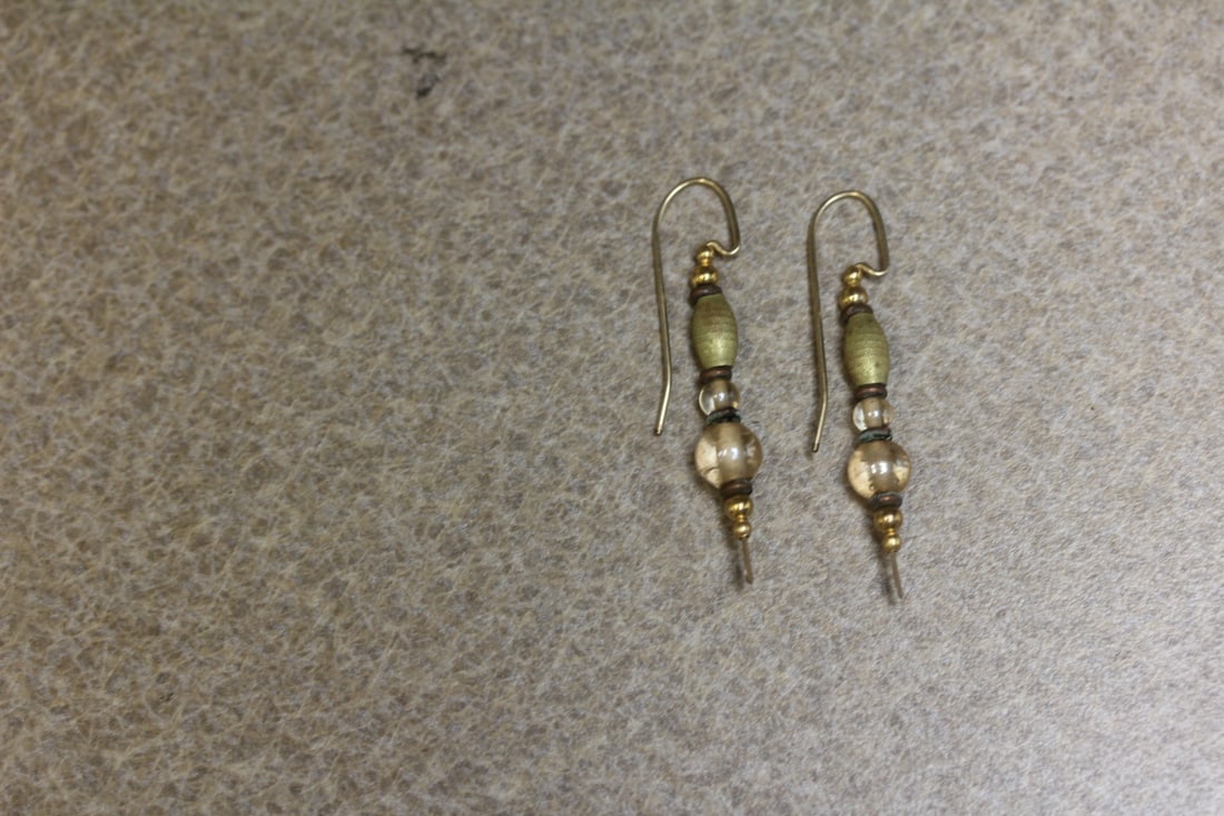 Pair of Costume Earrings: as shown
