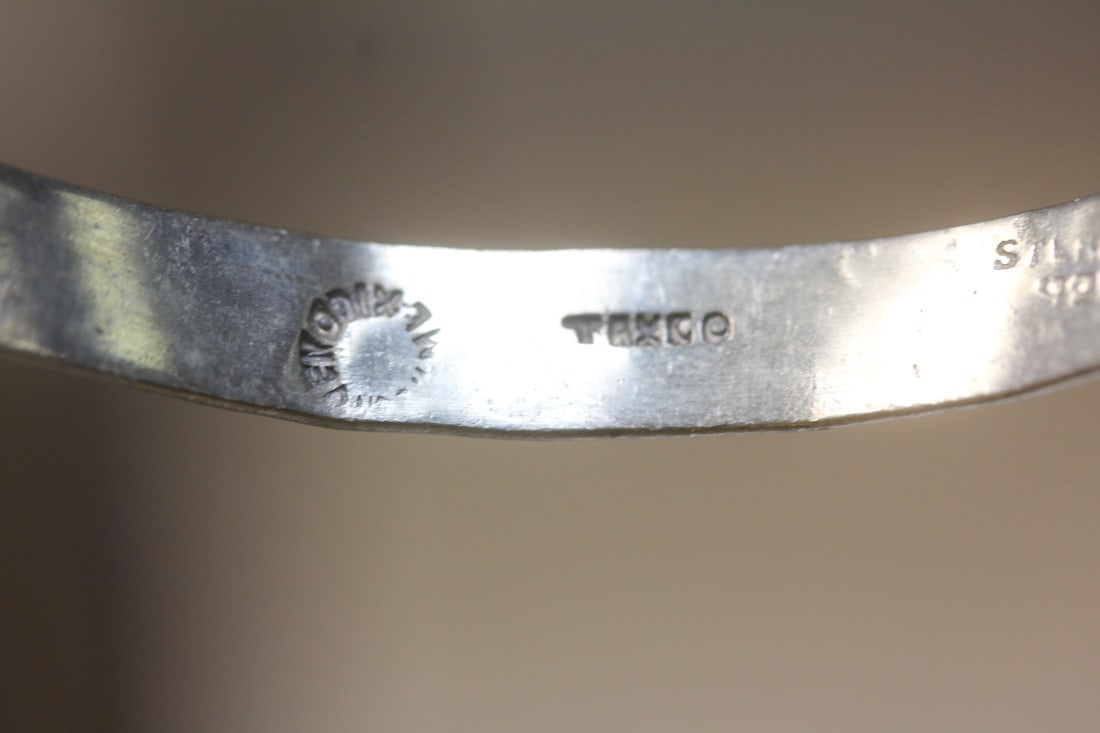 Sterling Bangle Bracelet - 7