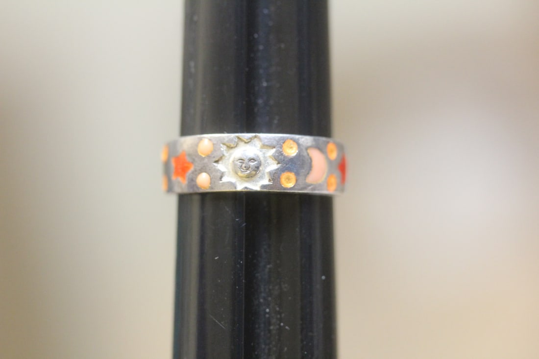 Small Sterling Ring: as shown