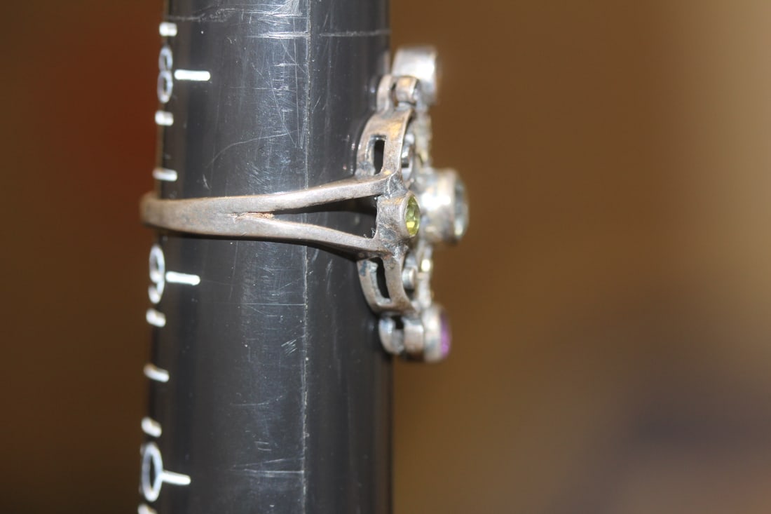 Sterling and Stone Ring - 2