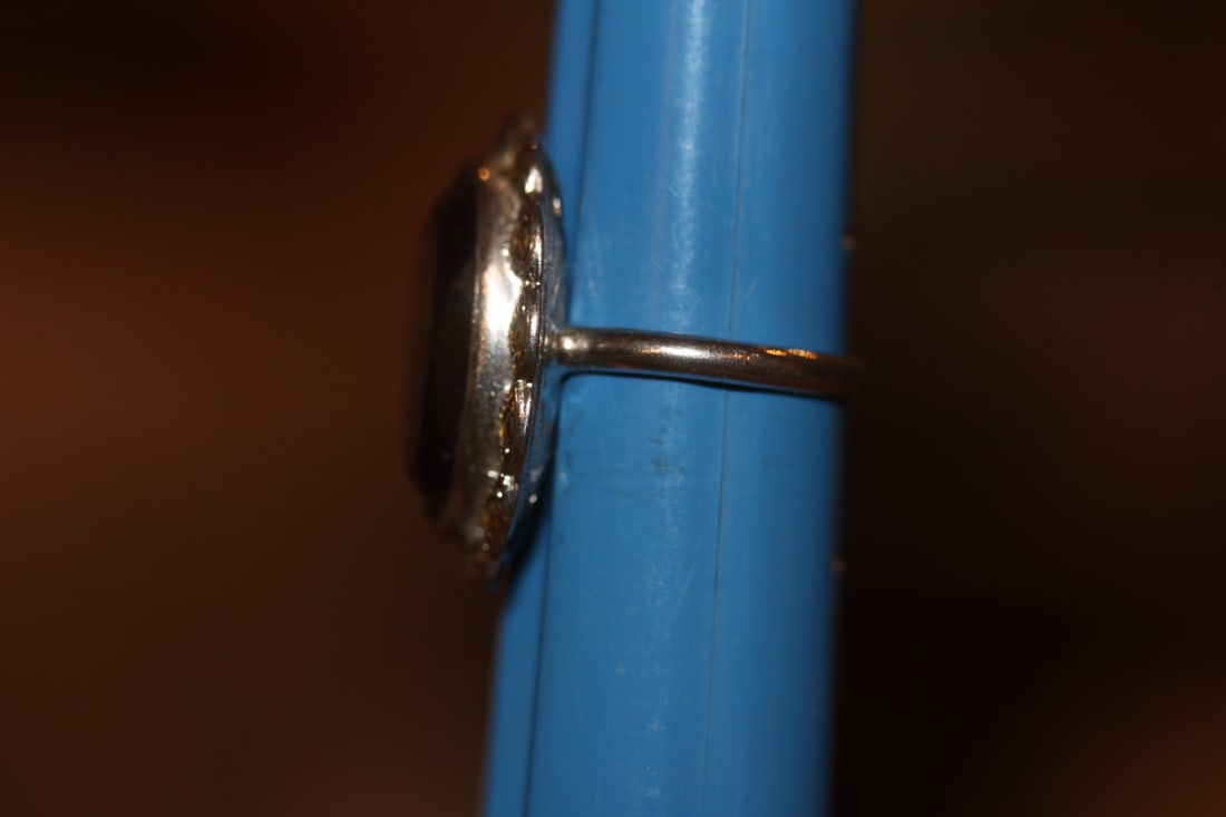 Sterling and Gemstone Ring - 3