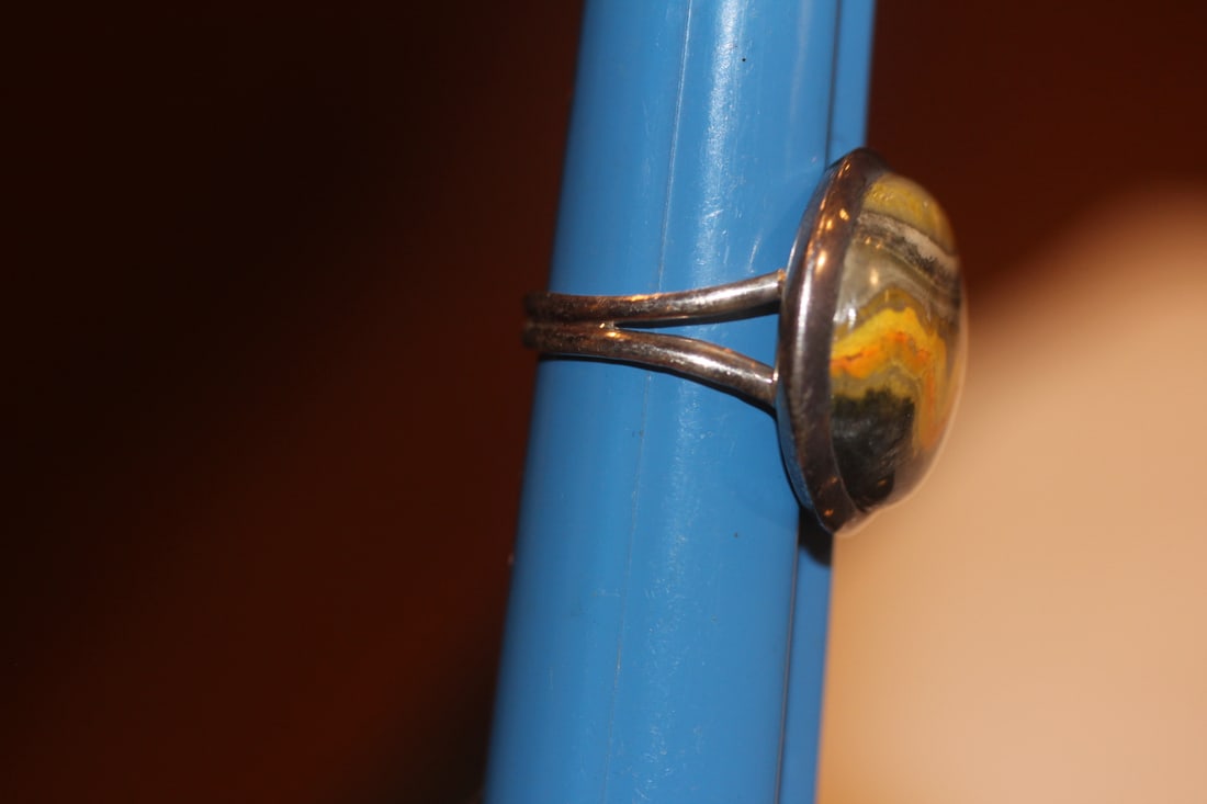 Sterling and Stone Ring - 2