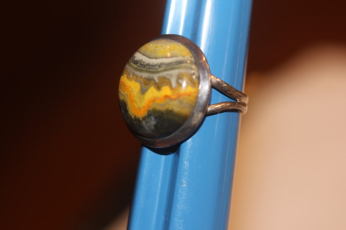 Sterling and Stone Ring - 3