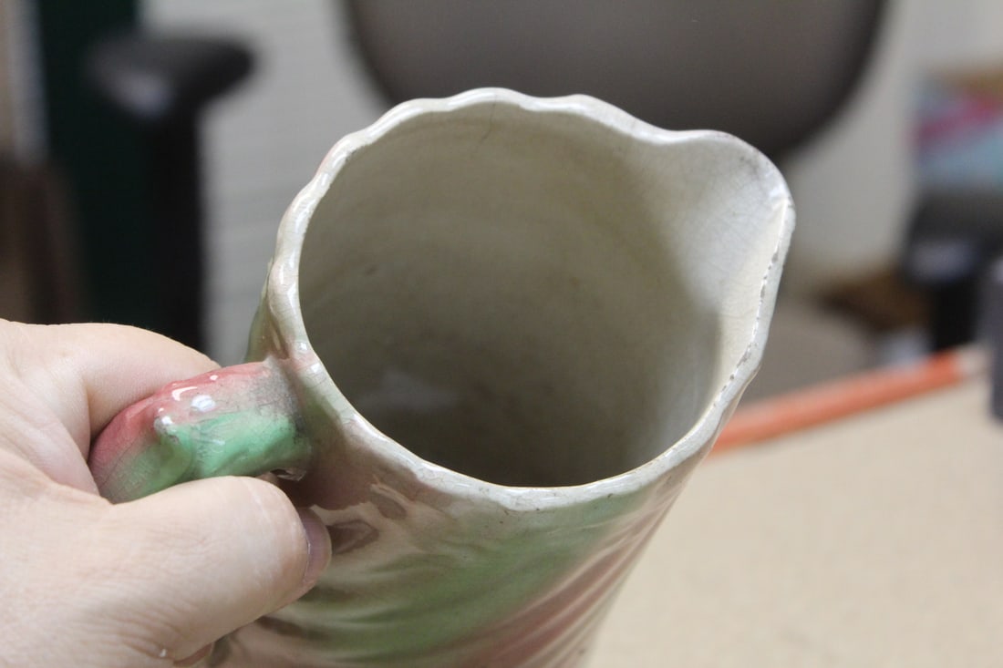 Old Ceramic Pitcher - 5