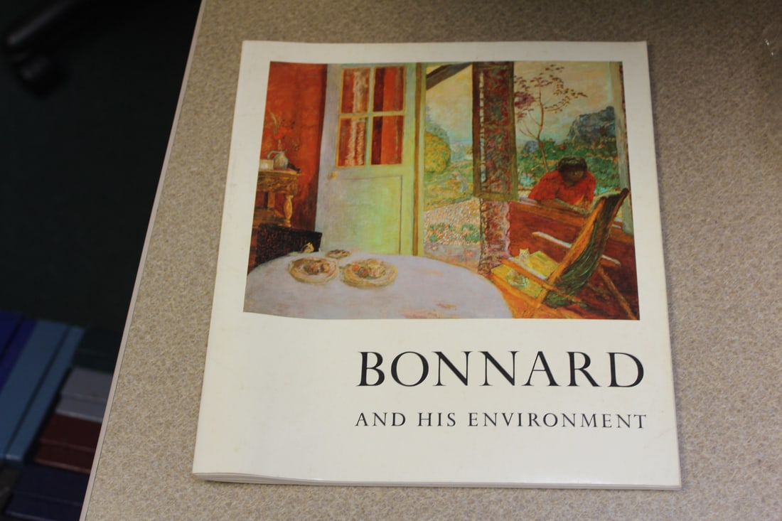 Softcover Book: Bonnard and His Environment: as shown