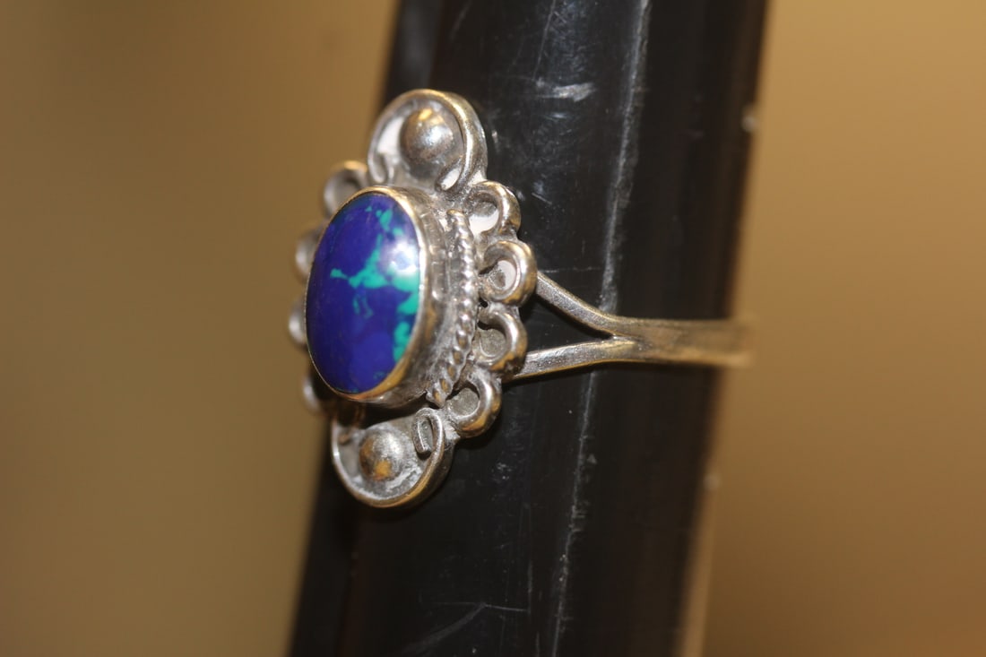 Sterling and Gemstone Ring - 2