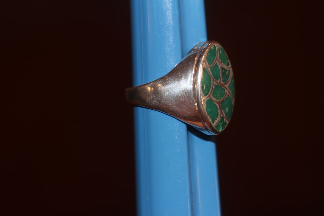 Native American Sterling Ring - 2
