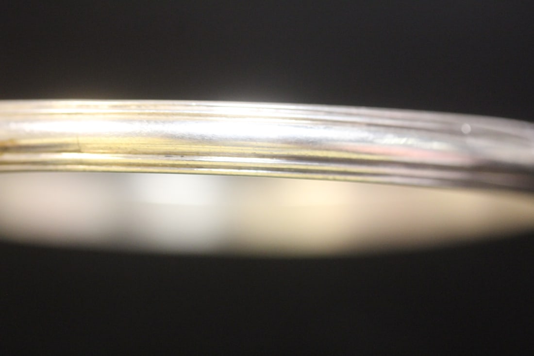 Sterling Bangle Bracelet - 3