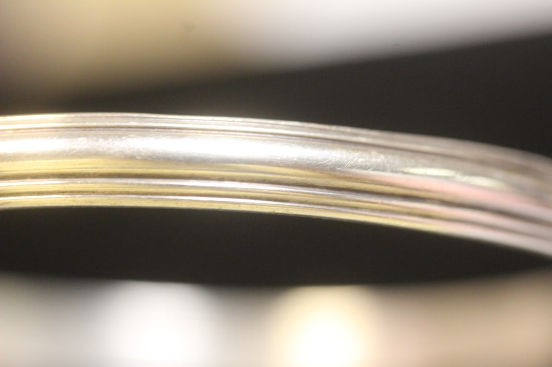 Sterling Bangle Bracelet - 6