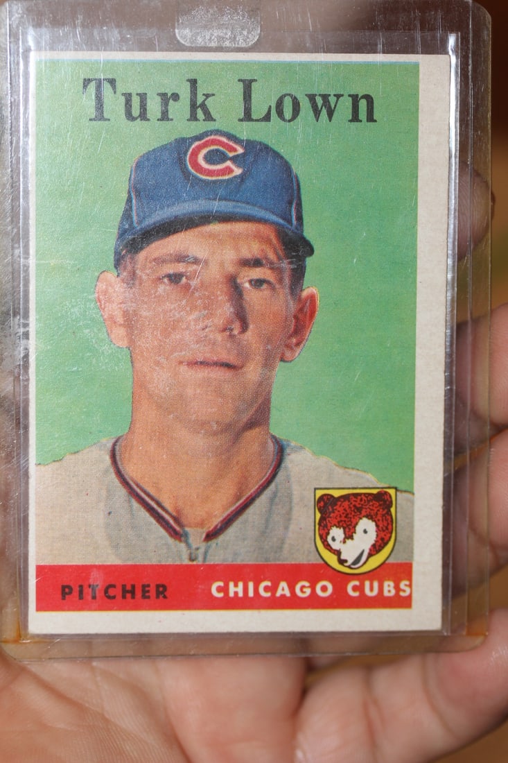 Turk Lown Baseball Card: from 1958