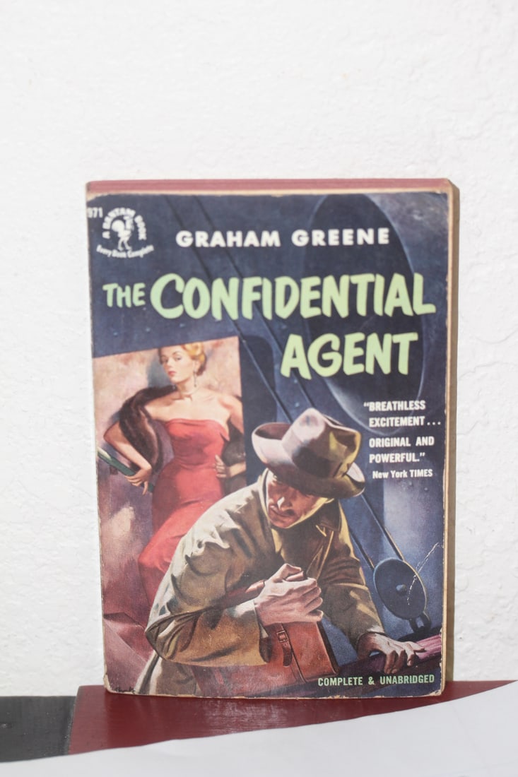 Paperback Novel:The Confidential Agent: as shown