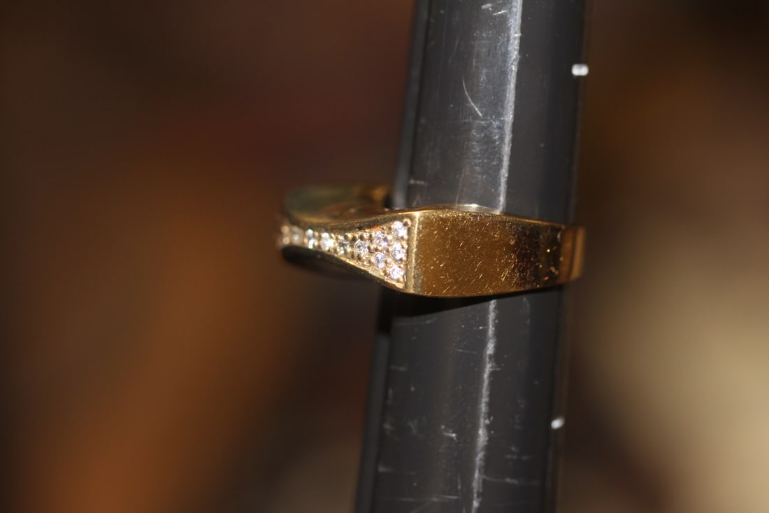 Retro Design Sterling Ring - 5