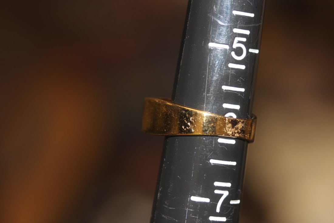 Retro Design Sterling Ring - 6