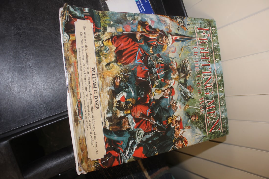 Hardcover Book on Civil War: as shown