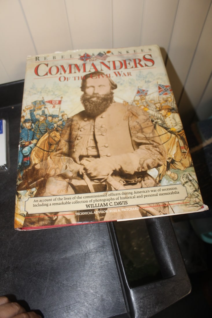 Hardcover Book on Civil War: as shown