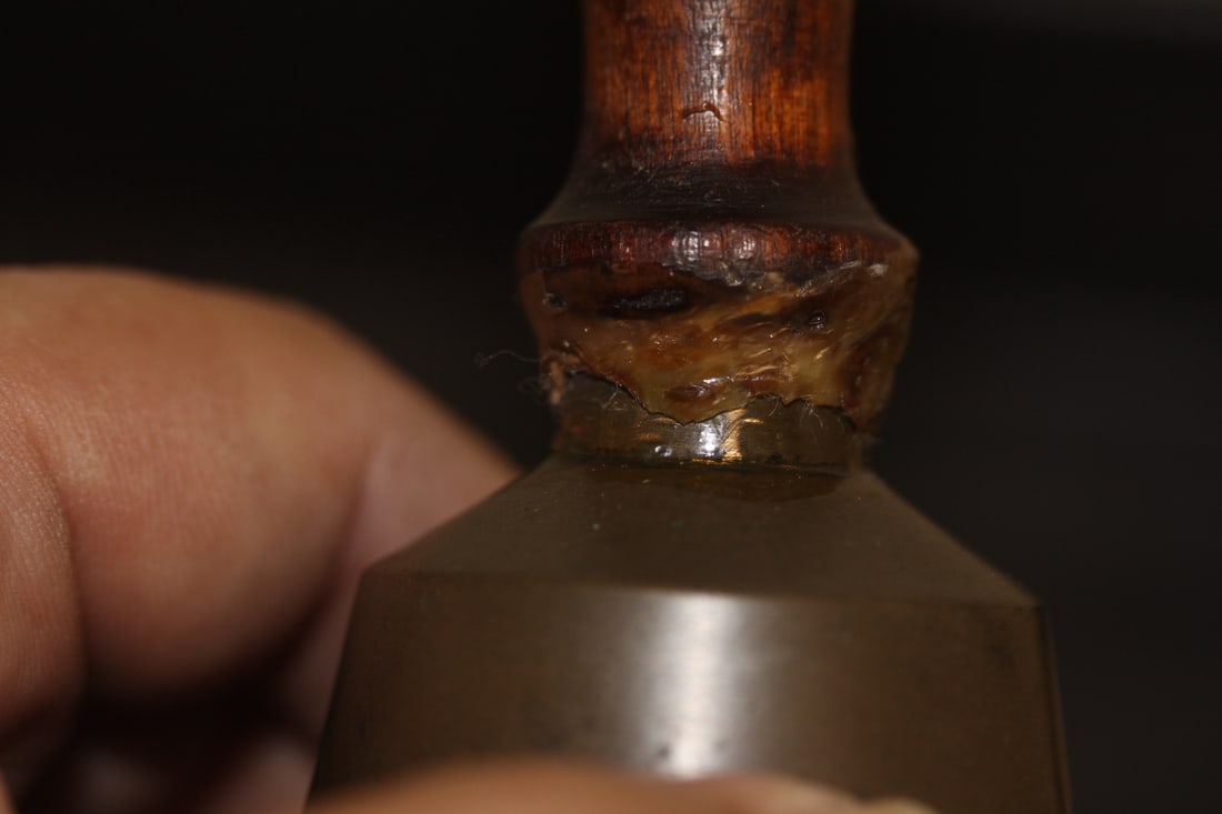 Old Brass School Bell - 2