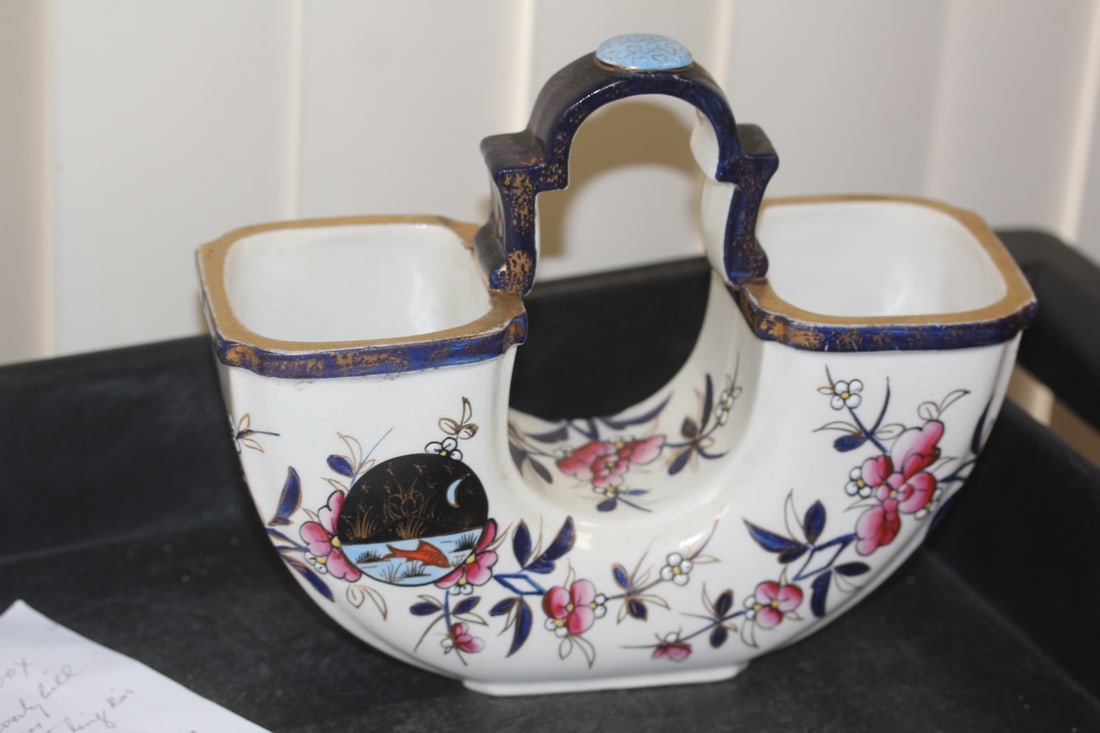 Decorative Ceramic Basket - 3