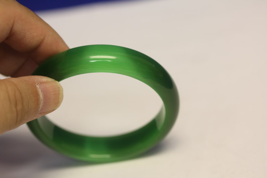 Good Translucent Jadeite Bangle Bracelet - 3