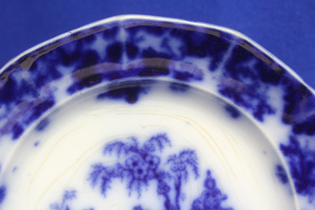 Flow Blue Plate - 2